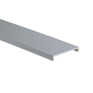 Tapa para Canaleta Ranurada, de 23.9 de Ancho, 1830 mm de Largo, Color Gris - PANDUIT