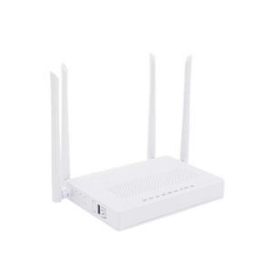 ONU Dual GPON/EPON / Wi-Fi Doble Banda 2.4 y 5 GHz / Soporta MESH / 2 Puertos Gigabit / 1 Puerto PON SC/APC / 1 puerto CATV /