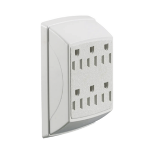 Multicontacto Dúplex con 6 Salidas/ 15 A 125 V CA/ 2 Polos 3 Hilos / Color Blanco. - HUBBELL