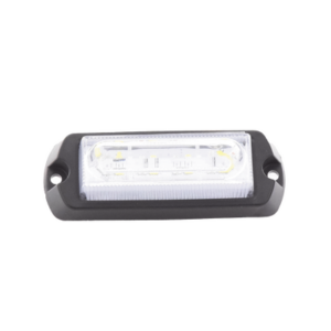 Luz Auxiliar Ultra Brillante de 8 LED, color Ámbar / Claro , con mica transparente. - EPCOM INDUSTRIAL SIGNALING