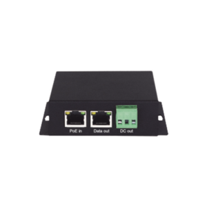 Splitter PoE / 1 Puerto PoE Entrada / 1 Puerto Salida Datos / 1 Salida de 12 Vcc, 2A / Presupuesto PoE 30W / - WI-TEK