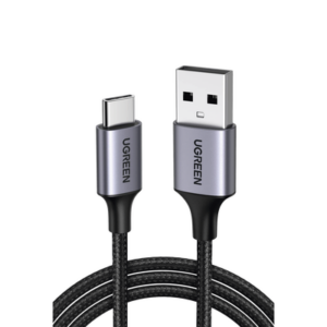 Cable USB-A a USB-C | 1 Metro (3.28 Pies) | Transferencia de Datos de 480 Mbps | Carga Rápida | QC 4.0/3.0/2.0 | FPC | AFC | 