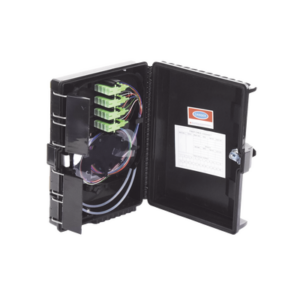 Cierre de Empalme para 24 Fusiones de Fibra Óptica, Interior/Exterior, con 16 Acopladores SC/APC y Splitter 1×16 SC/APC Inclu