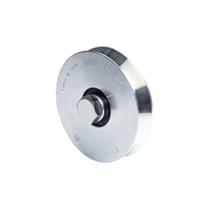 Rueda de 10 cm Para Puertas Corredizas de Hasta 220 Kg / Canal Tipo “V” - COMUNELLO