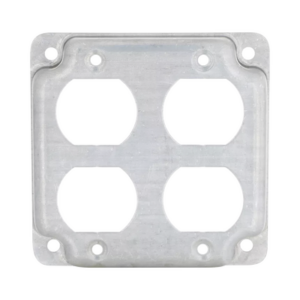 Cubierta de 4″ para 2 Contactos Dúplex. - RACO