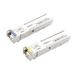 Transceptores Ópticos Industriales Bidireccionales SFP (Mini-Gbic) / Monomodo 1310 & 1550 nm / 1.25 Gbps / 1000BASE-BX / Cone