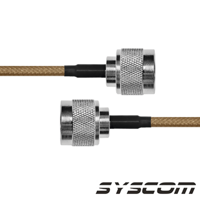 Jumper con Cable LP142 de 110 cm (43.31 pulgadas), con Conectores N Macho a N Macho. - EPCOM INDUSTRIAL