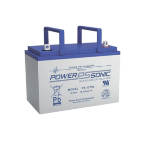Batería 12V, 78.6AH, Para Respaldo, Tecnologías AGM/VRLA, 10-12 Años Vida Útil, Terminales T6, Reconocida UL - POWER SONIC