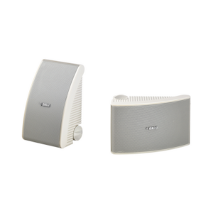 Altavoz de Montaje en Superficie de 2 vias | Woofer 5.25 in | Tweeter 1 in | Media Intemperie | 6 ohms | Par | Color Blanco -