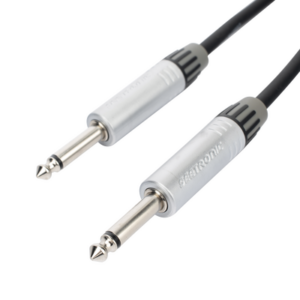 Cable de Audio | Plug 1/4 in a Plug 1/4 in Stereo | Carcasa Cromada | Conectores Seetronic | Longitud 3m - COSMICONN