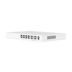 Ubiquiti UISP Fiber OLT XGS — Terminal de línea óptica (OLT) de 8 puertos, 10 Gbps de subida y bajada, capacidad para 2,000+ 