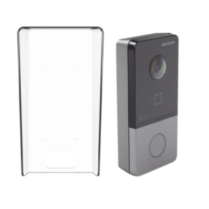 Kit Videoportero IP + Carcasa protectora 2 Megapixel / PoE Estandar / IP65 / Apertura desde Hik-connect / Soporta 1 Departame