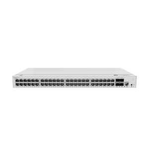 Switch de Distribución/Core Gigabit Administrable PoE Capa 3 / 48 puertos 10/100/1000 Mbps (PoE) / 4 Puertos 10GE SFP+ Uplink