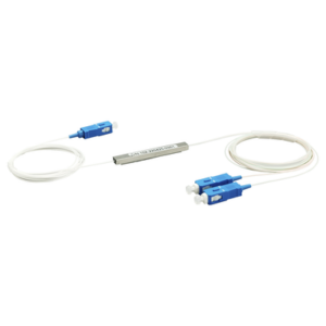 Splitter (Divisor Óptico) tipo PLC, de 1×2, conectores SC/UPC - LINKEDPRO BY EPCOM
