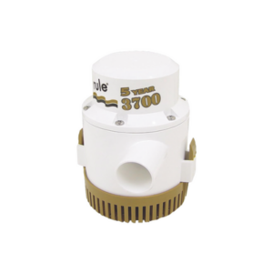 Bomba sumergible de achique serie gold de 3700 galones por hora a 12 Volts de corriente directa. - RULE