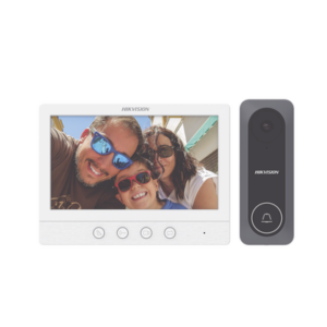 Kit de Videoportero TurboHD con Pantalla LCD a Color de 7″ / Frente de Calle para Exterior de Policarbonato / 720p (1 Megapíx