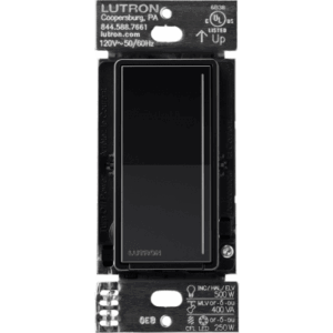 (RadioRa3) Atenuador táctil Sunnata Dimmer PRO color negro brillante , requiere cable neutro / soporta 250W LED - LUTRON ELEC