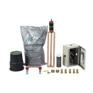 Kit de Tierra Física Con Electrodo Magnetoactivo Capacidad Max: 400 AMP - TOTAL GROUND