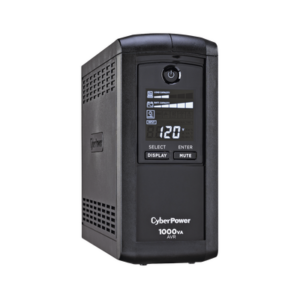 UPS de 1000 VA/600 W, Topología Línea Interactiva, Entrada 120 Vca NEMA 5-15P, Tipo Mini Torre, Con 9 Tomas NEMA 5-15R - CYBE