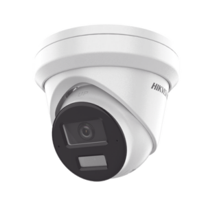 [Dual Light + 2 Micrófonos Integrados] Turret IP 8 Megapixel (4K) / Lente 2.8 mm / 30 mts Luz Blanca + 30 mts IR / ACUSENSE /