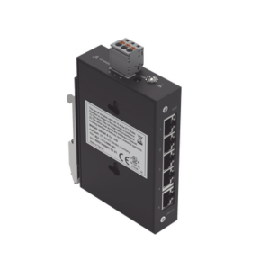 Switch Industrial ECO-Switch / 5 Puertos Gigabit 1000Base-T / Montaje Carril DIN / IP30 / -40°C a +70°C / Alimentación 12-48 