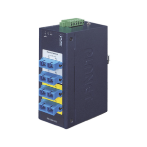 Switch Industrial Bypass de Fibra Optica Multimodo con Conector SC de 2 Canales - PLANET