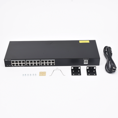 Switch Administrable 24 puertos Gigabit, gestión gratuita desde la nube. - RUIJIE