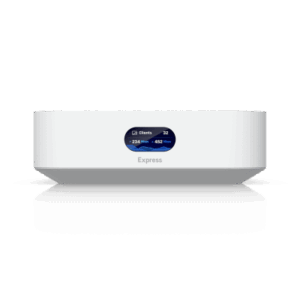 UniFi Express UX Cloud Gateway Compacto con WiFi 6, Ejecuta UniFi Network, Alimenta una Red Completa o Funciona como Punto de Acceso