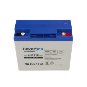 Batería 12 V / 18 Ah / UL / Tecnología AGM / Vida útil promedio de 5 años / Para uso en equipo electrónico, Alarmas de Intrus