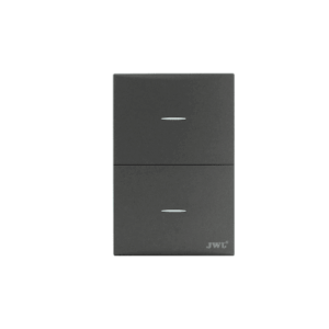Placa con2 Interruptores Escalera 10 A 127 V 60 Hz. - JWJ