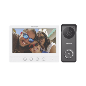 Kit de Videoportero TurboHD con Pantalla LCD a Color de 7″ / Frente de Calle para Exterior de Metal / 720p (1 Megapíxel )117°