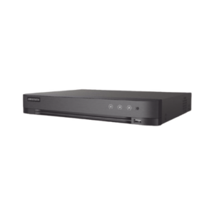 DVR 4 Canales TURBOHD + 4 Canales IP / 8 Megapixel (4K) / Audio de dos vías por Coaxitron / ACUSENSE / Reconocimiento Facial 