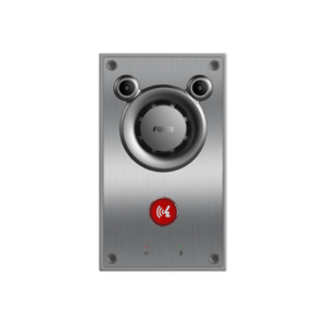 Intercomunicador IP de Emergencia / Altavoz 10W / 2 Líneas SIP / IP66 e IK10 Anti-vandálico / PoE 802.3af / Doble Micrófono c