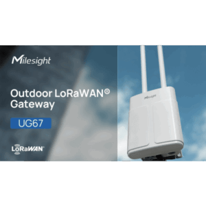 Gateway LoRaWAN para exterior, de largo alcance, con modulo SIM - MILESIGHT