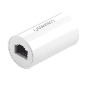 Acoplador y Protector (Extensor de Cable Ethernet RJ45) | 1000Mbps | Compatibilidad con Cat7/Cat6/Cat5e | Compatible con POE 
