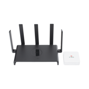 Kit 3 ONU Bridge V-Sol, Dual GPON/EPON con Router Home Mesh Ideal para distribuciones WISP de mayor cobertura Wi-Fi en Hogare