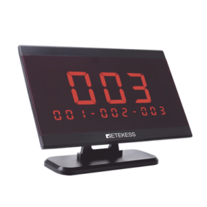 Pantalla receptora inalambrica para sistema de llamada de asistencia - RETEKESS