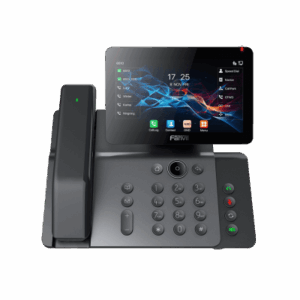 Telefono IP Wi-Fi, Handset Inalámbrico, Recepción de Video, 20 Líneas SIP, Puertos Gigabit, PoE con Puerto USB, Bluetooth. - 