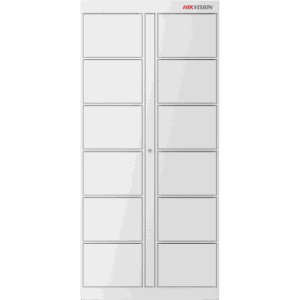 Locker Inteligente de Expansión con 12 Espacios / Requiere Locker Maestro / Comunica al Maestro por RS485 - HIKVISION