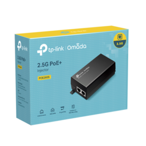 Inyector PoE+ (30W) / Gigabit 802.3 af/at / 2 puertos 10/100/1000 Mbps / Plug and Play / Fuente alimientación Integrada - TP-