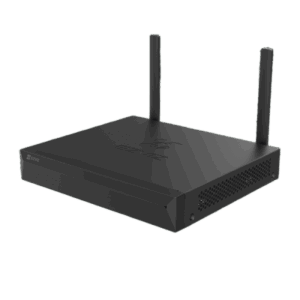 NVR 3K (5 Megapixel) / Para 4 Cámaras / 2 antenas Wi-Fi / Compresión H.265 / Almacenamiento hasta 8TB / Salida HDMI-VGA / Com