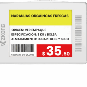 Etiqueta Electrónica de Estantería ESL 1.8 Pulgadas / Pantalla EPD a Color 224×168 píxeles / 4 Colores (Negro, Blanco, Rojo, 