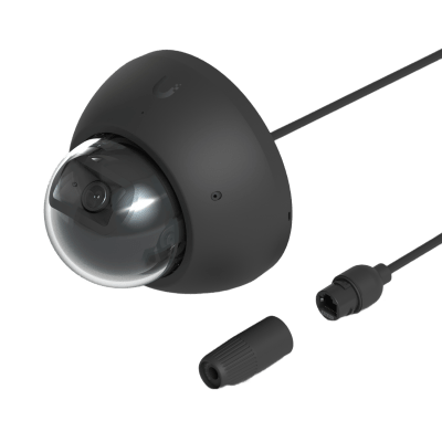Cámara UniFi Protect G5 AI Dome Negro, Para Interior o Exterior, 4K (8MPX), Ángulo 109.9°. Visión Nocturna IR Hasta 40m, Dete