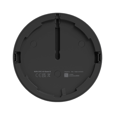 Cámara UniFi Protect G5 AI Dome Negro, Para Interior o Exterior, 4K (8MPX), Ángulo 109.9°. Visión Nocturna IR Hasta 40m, Dete