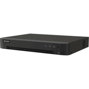 DVR 16 Canales TURBOHD + 16 Canales IP / 8 Megapixel (4K) / Audio Bidireccional / ACUSENSE / Audio Bidireccional / 1 Bahía de