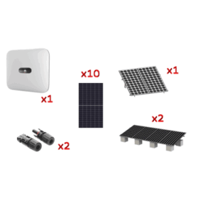 Kit Solar Interconexion / 6 kW 220Vca / Inversor HUAWEI/ Montaje Incluido - HUAWEI FUSIONSOLAR
