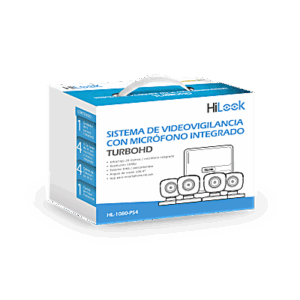 (MICRÓFONO Integrado) Kit TurboHD 1080p Lite / DVR 4 canales / Audio por Coaxitron / 4 Cámaras Bala de Policarbonato con Micr