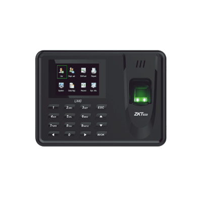 Lector de Huella con Teclado para Control de Asistencia, 500 Huellas, Genera Reporte por USB en Excel, Descarga mediante memo