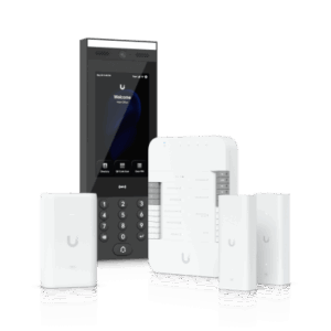 Kit de Inicio de Control de Acceso UniFi / Hub Gate / Intercomunicador G3 / Adaptador PoE++ / Extensores de Par Trenzado - UB