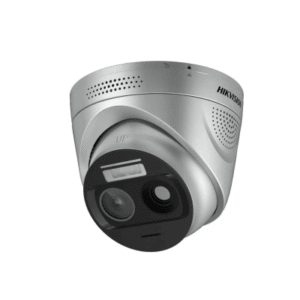 (HikFire) Cámara IP Turret de Detección Térmica de Incendios / Detección de Llamas y Temperaturas Anormales / 4 Megapíxel (Le
